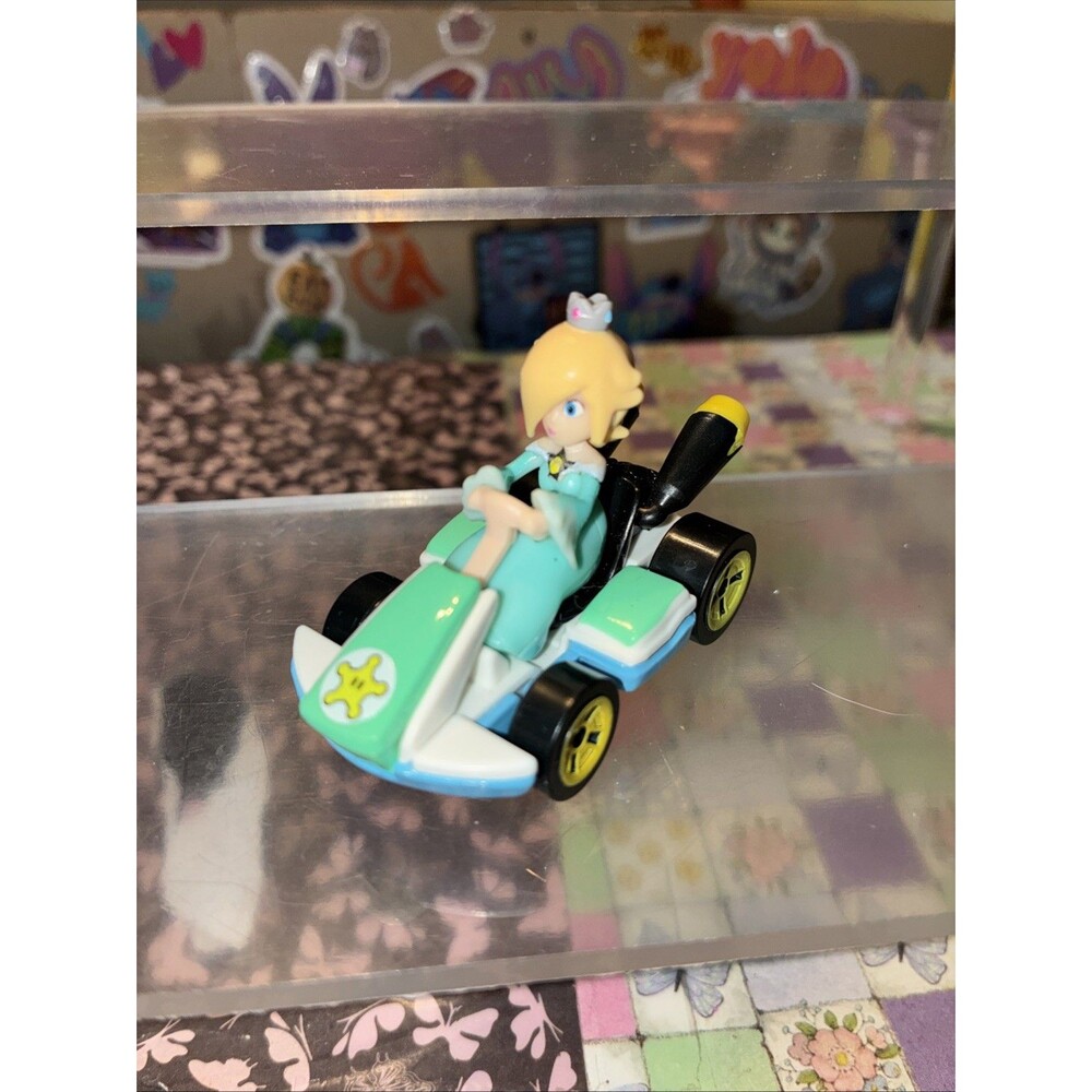 Hot Wheels Mario Kart Rosalina Standard Kart GBG26 Diecast 2018 Mattel.
